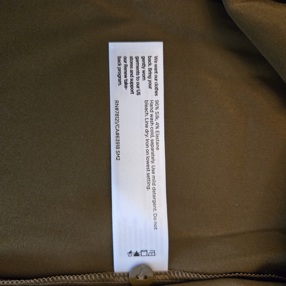 Eileen Fisher Brown Blouse - Picture 4 of 8